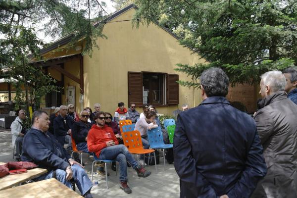 Some Pictures af the informational event held at the VISITOR CENTER ''BOSCO DIFESA GRANDE'' in Gravinia in Puglia 